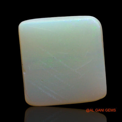 Natural Fire Opal Gemstone 2.00 Cts Loose Square Cabochon From Australia 10x9x3 mm AE-487