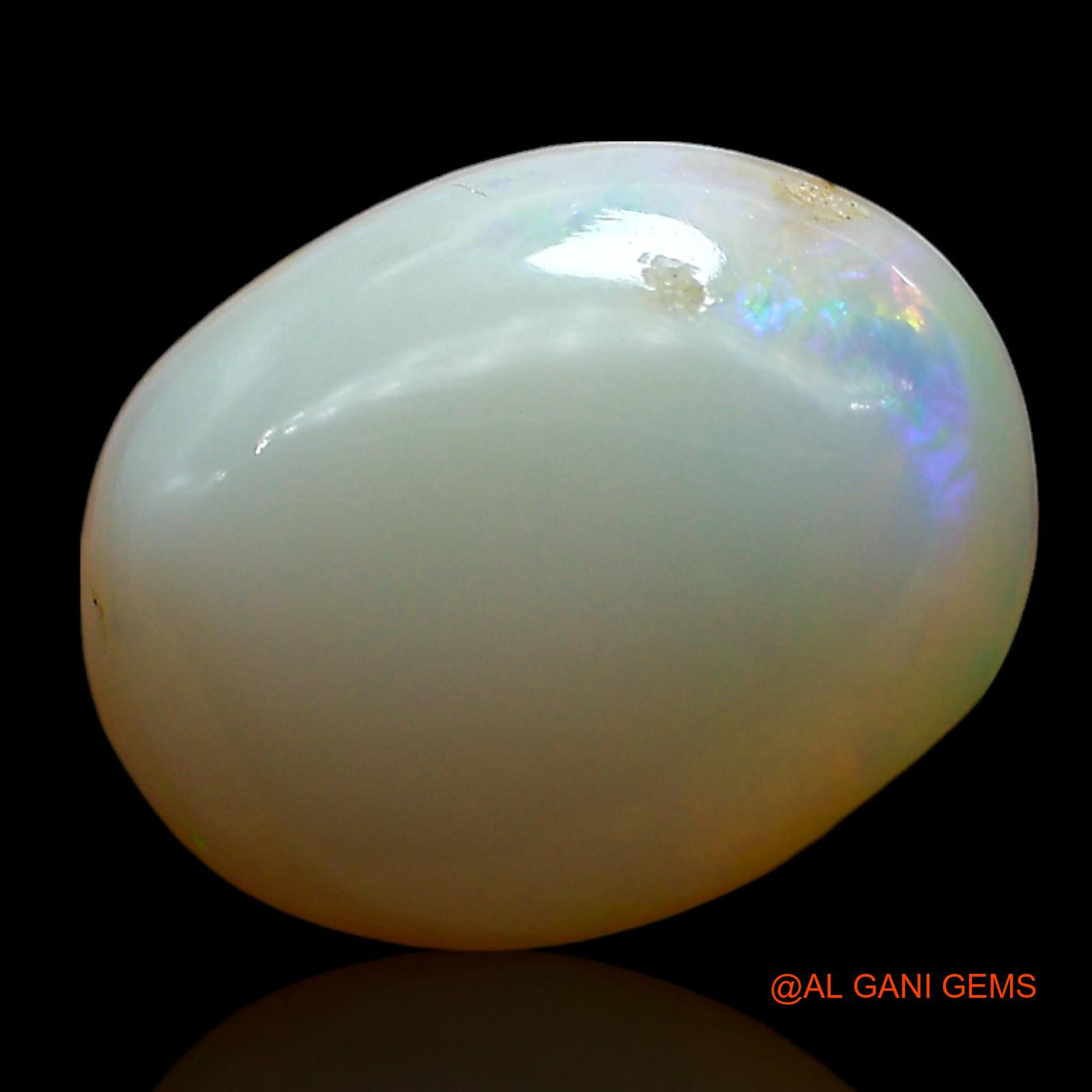 2.00 Cts Natural Australian Fire Opal Oval Cabochon Loose Gemstone For Jewelry 12x9x3 mm AE-488