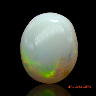 2.00 Cts Natural Australian Fire Opal Oval Cabochon Loose Gemstone For Jewelry 12x9x3 mm AE-488