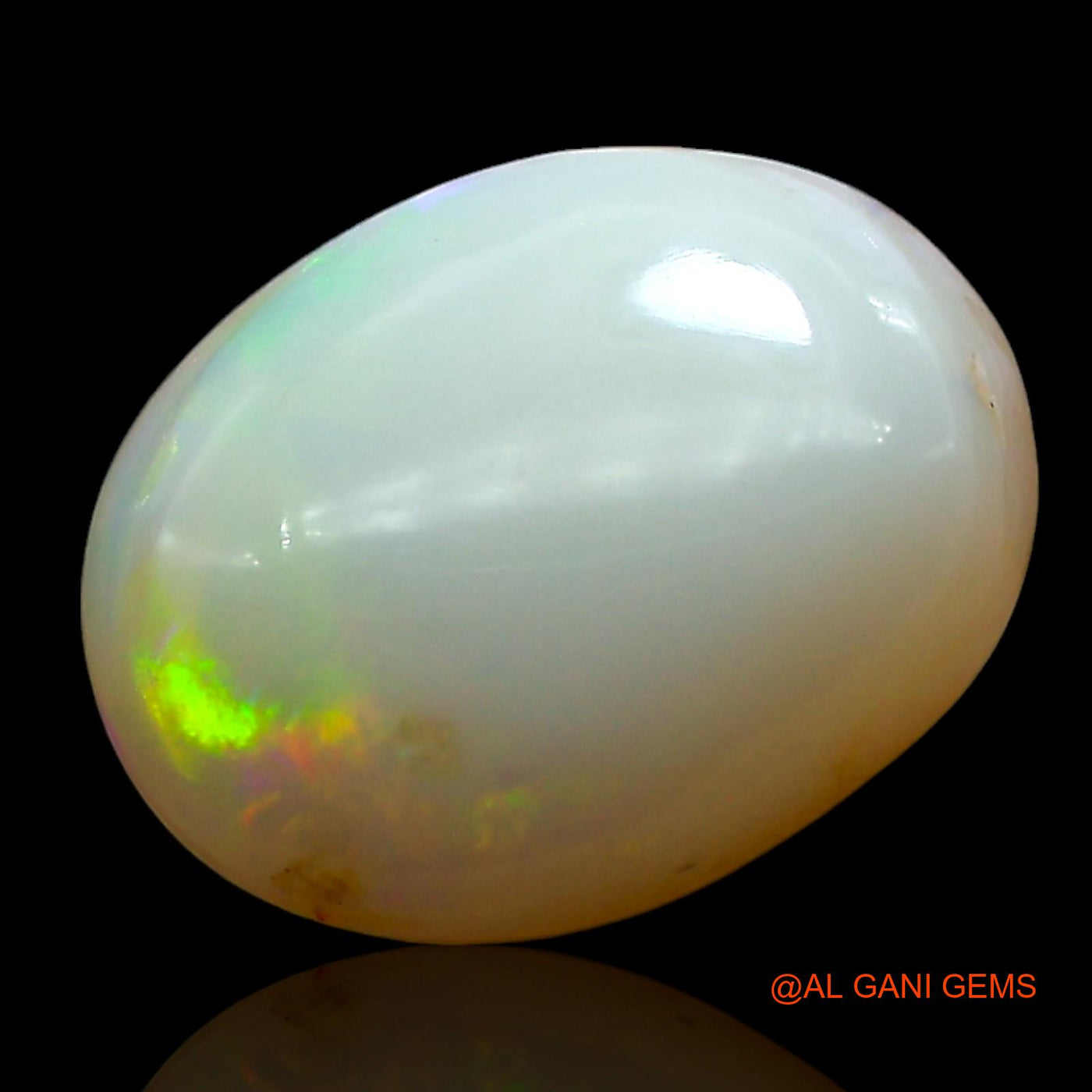 2.00 Cts Natural Australian Fire Opal Oval Cabochon Loose Gemstone For Jewelry 12x9x3 mm AE-488