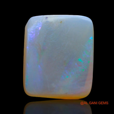 Natural Untreated Fire Opal Loose Gemstone Square Cabochon From Australia 3.00 Cts 10x8x3 mm AE-489
