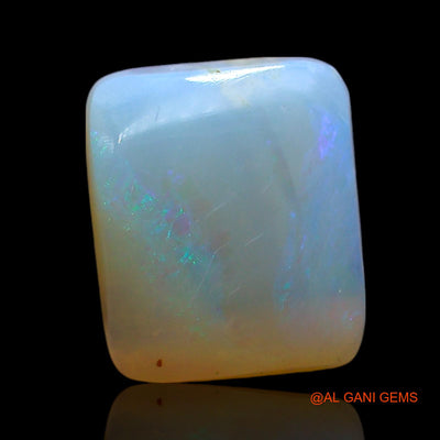 Natural Untreated Fire Opal Loose Gemstone Square Cabochon From Australia 3.00 Cts 10x8x3 mm AE-489