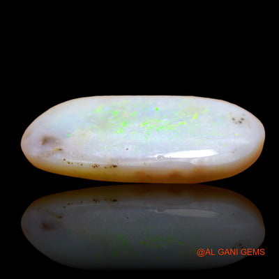 Natural Fire Opal Gemstone 5.00 Cts Loose Oval Cabochon From Australia 18x10x3 mm AE-48