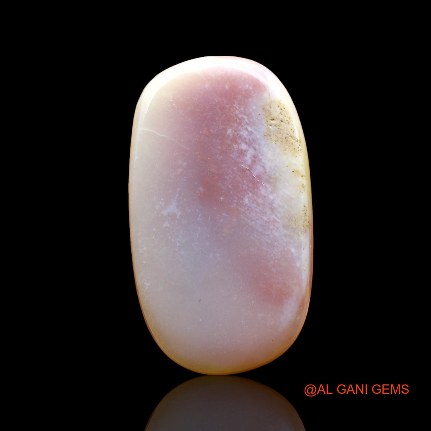 Natural Fire Opal Gemstone 5.00 Cts Loose Oval Cabochon From Australia 18x10x3 mm AE-48