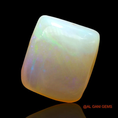 3.00 Cts Natural Australian Fire Opal Square Cabochon Loose Gemstone For Jewelry 10x9x5 mm AE-490
