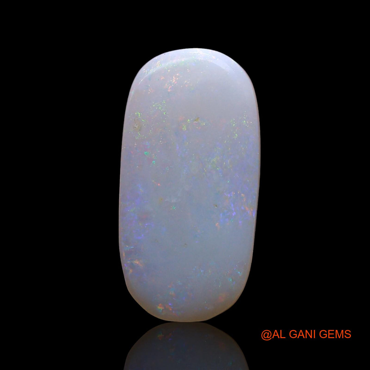 3.00 Cts Natural Australian Fire Opal Oval Cabochon Loose Gemstone For Jewelry 17x8x2 mm AE-491