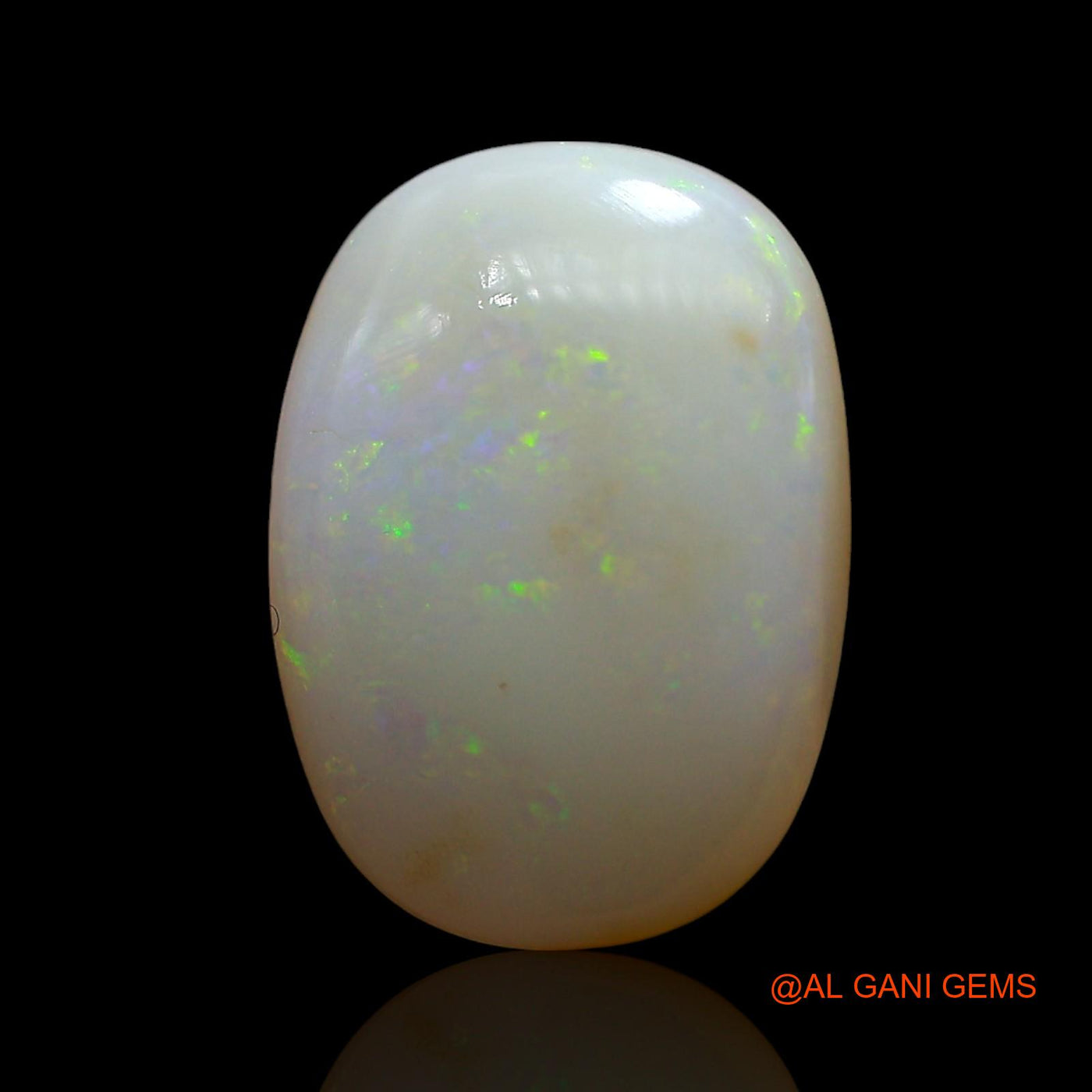 5.00 Cts Natural Australian Fire Opal Loose Gemstone Oval Cabochon 14x10x4 mm AE-493