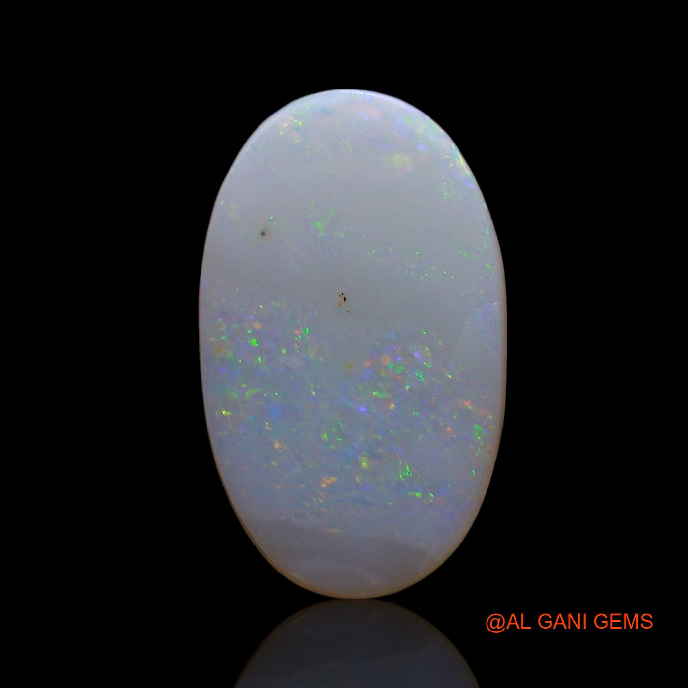 3.00 Cts Natural Australian Fire Opal Loose Gemstone Oval Cabochon 16x9x3 mm AE-494