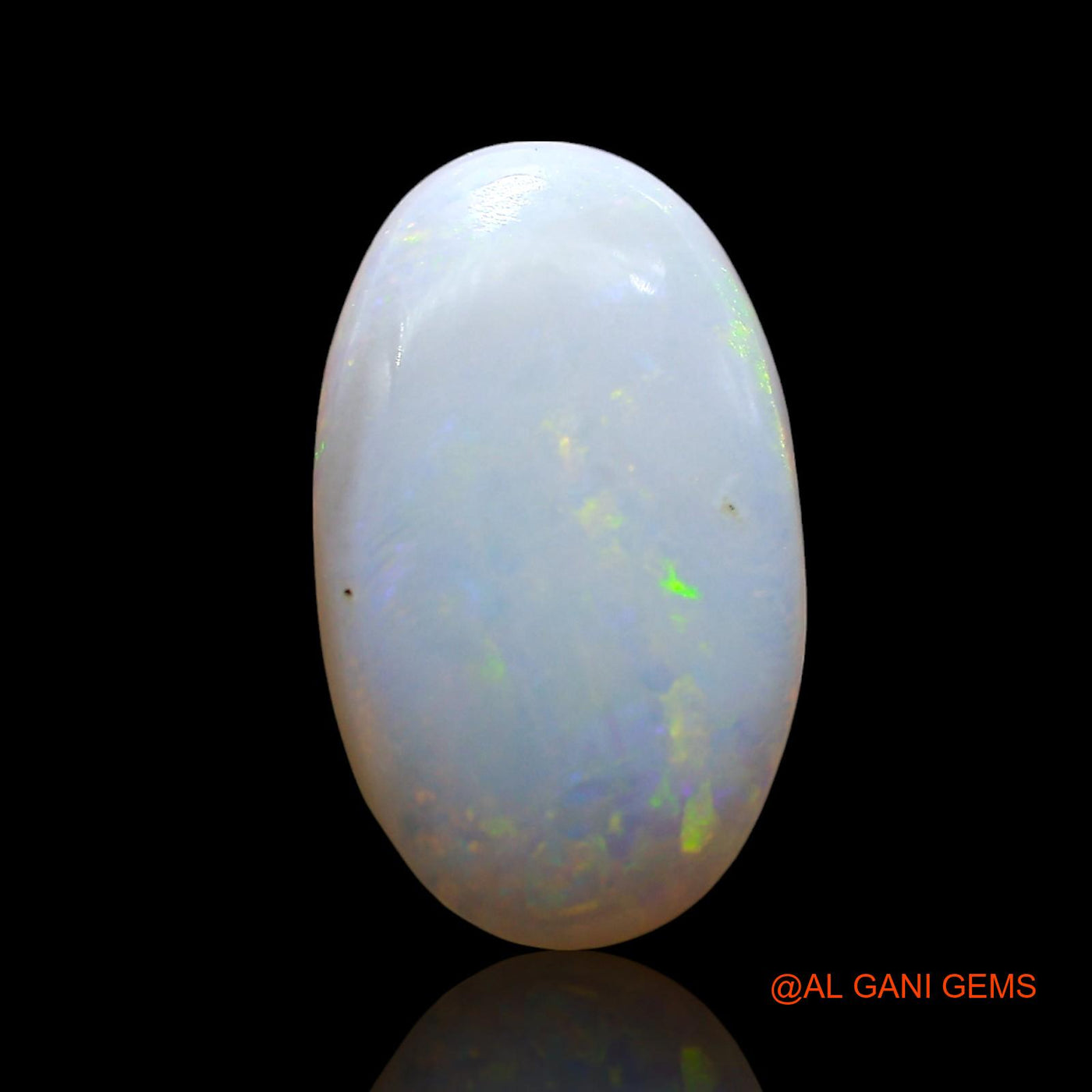 3.00 Cts Natural Australian Fire Opal Loose Gemstone Oval Cabochon 16x9x3 mm AE-494