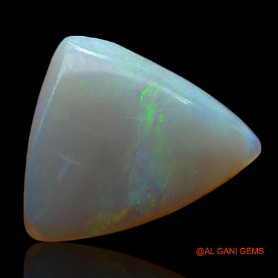 3.00 Cts Unheated Australian Fire Opal Loose Gemstone Trillion Cabochon Natural 13x11x3 mm AE-496