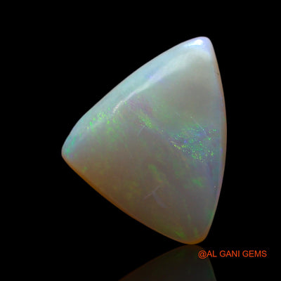 3.00 Cts Unheated Australian Fire Opal Loose Gemstone Trillion Cabochon Natural 13x11x3 mm AE-496
