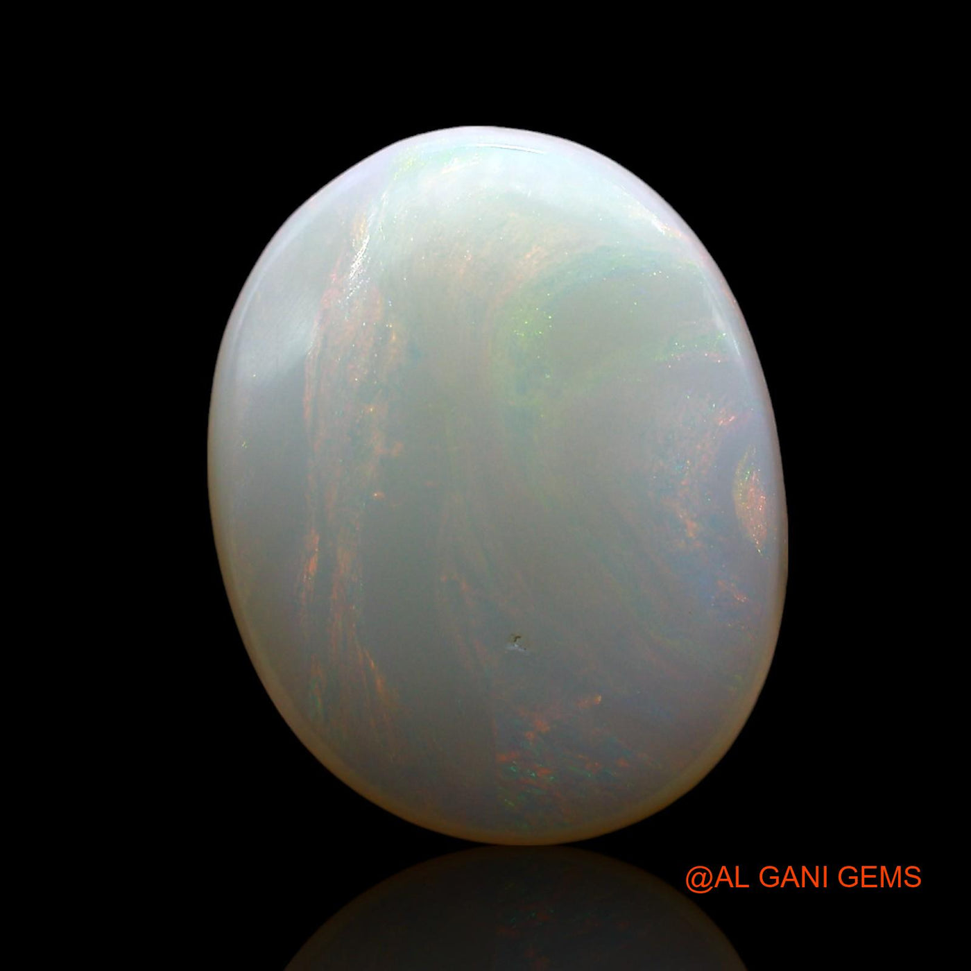 3.00 Cts Natural Australian Fire Opal Oval Cabochon Loose Gemstone For Jewelry 14x11x3 mm AE-497