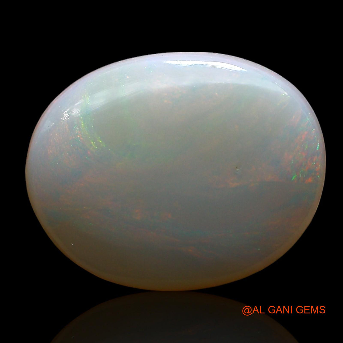 3.00 Cts Natural Australian Fire Opal Oval Cabochon Loose Gemstone For Jewelry 14x11x3 mm AE-497