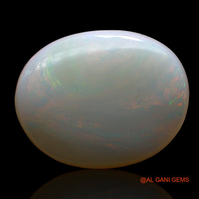 3.00 Cts Natural Australian Fire Opal Oval Cabochon Loose Gemstone For Jewelry 14x11x3 mm AE-497