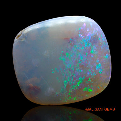5.00 Cts Natural Australian Fire Opal Loose Gemstone Oval Cabochon 16x14x3 mm AE-49