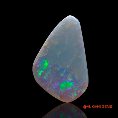 Natural Untreated Fire Opal Loose Gemstone Fancy Cabochon From Australia 2.00 Cts 16x12x2 mm AE-4