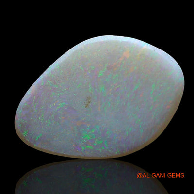 2.00 Cts Unheated Australian Fire Opal Loose Gemstone Fancy Cabochon Natural 16x11x1 mm AE-500
