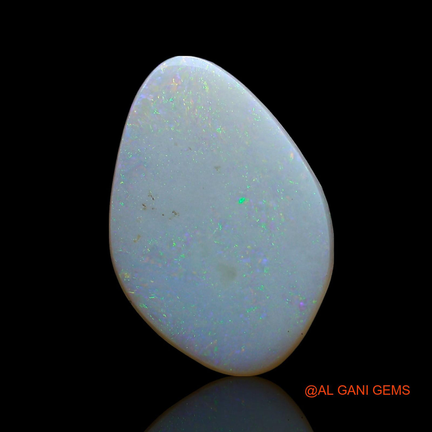 2.00 Cts Unheated Australian Fire Opal Loose Gemstone Fancy Cabochon Natural 16x11x1 mm AE-500