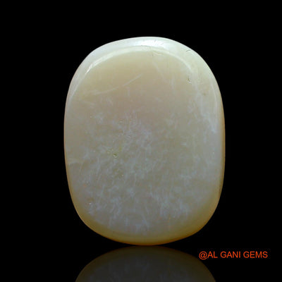 Natural Untreated Fire Opal Loose Gemstone Oval Cabochon From Australia 10.00 Cts 18x13x5 mm AE-501