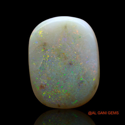 Natural Untreated Fire Opal Loose Gemstone Oval Cabochon From Australia 10.00 Cts 18x13x5 mm AE-501