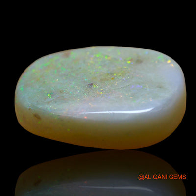 Natural Untreated Fire Opal Loose Gemstone Oval Cabochon From Australia 10.00 Cts 18x13x5 mm AE-501