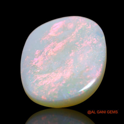 4.00 Cts Unheated Australian Fire Opal Loose Gemstone Oval Cabochon Natural 18x13x2 mm AE-502