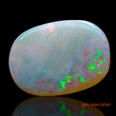 4.00 Cts Natural Australian Fire Opal Oval Cabochon Loose Gemstone For Jewelry 17x12x2 mm AE-504