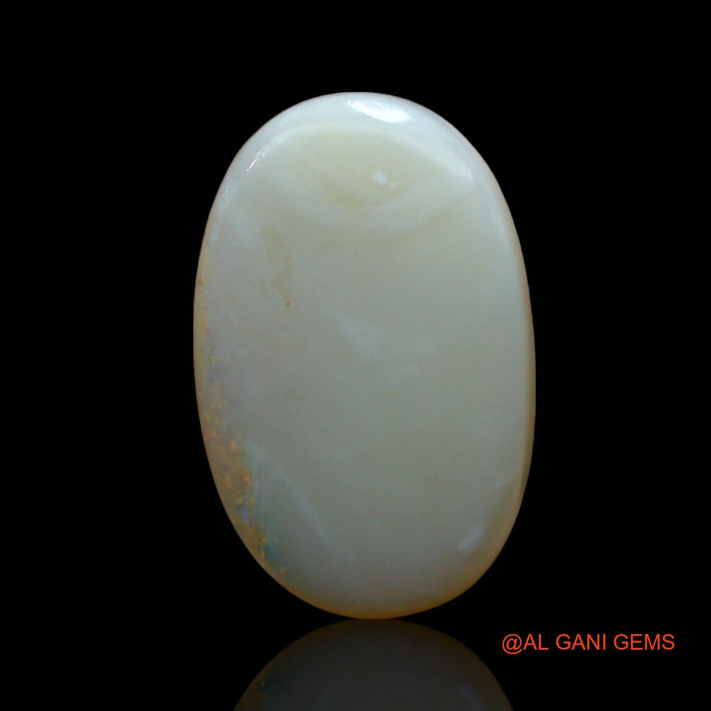 5.00 Cts Natural Australian Fire Opal Loose Gemstone Oval Cabochon 17x11x4 mm AE-505