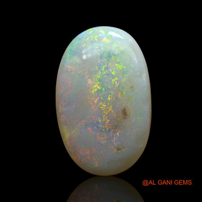 5.00 Cts Natural Australian Fire Opal Loose Gemstone Oval Cabochon 17x11x4 mm AE-505