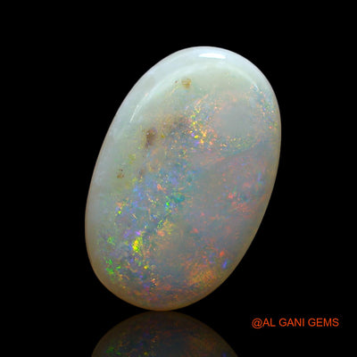 5.00 Cts Natural Australian Fire Opal Loose Gemstone Oval Cabochon 17x11x4 mm AE-505