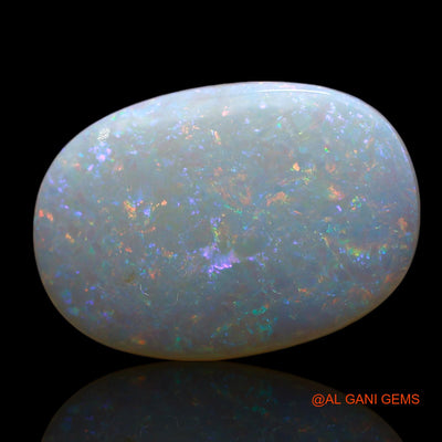 Natural Untreated Fire Opal Loose Gemstone Oval Cabochon From Australia 3.00 Cts 17x12x2 mm AE-506