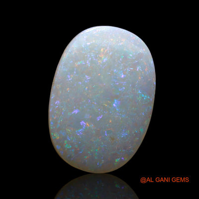 Natural Untreated Fire Opal Loose Gemstone Oval Cabochon From Australia 3.00 Cts 17x12x2 mm AE-506