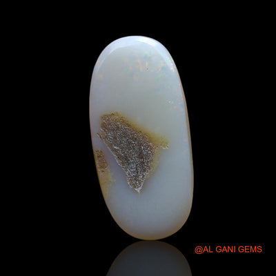 3.00 Cts Natural Australian Fire Opal Loose Gemstone Oval Cabochon 18x9x3 mm AE-509