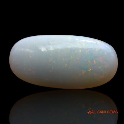 3.00 Cts Natural Australian Fire Opal Loose Gemstone Oval Cabochon 18x9x3 mm AE-509