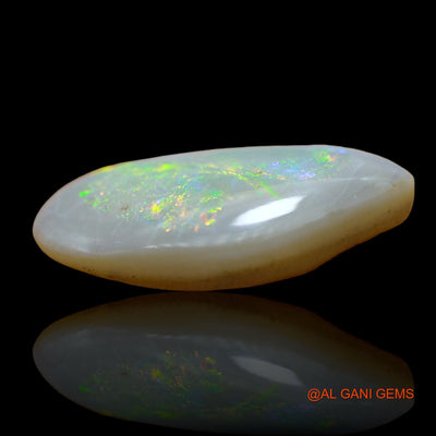 5.00 Cts Natural Australian Fire Opal Loose Gemstone Fancy Cabochon 19x11x4 mm AE-50