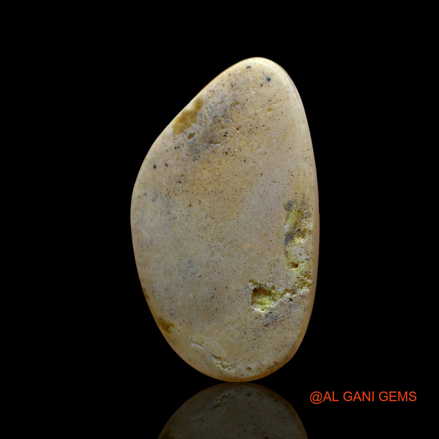 5.00 Cts Natural Australian Fire Opal Loose Gemstone Fancy Cabochon 19x11x4 mm AE-50