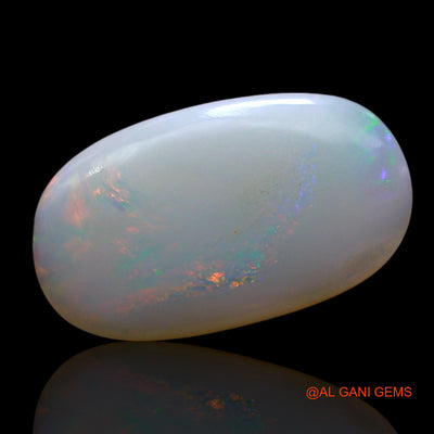 Natural Fire Opal Gemstone 3.00 Cts Loose Oval Cabochon From Australia 17x10x2 mm AE-510