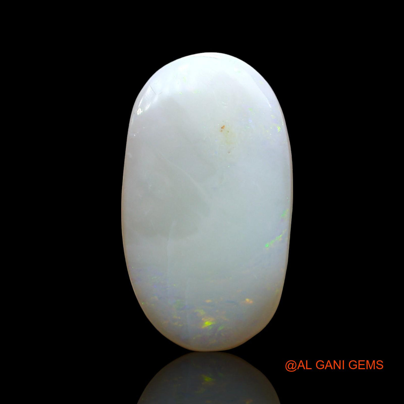 3.00 Cts Natural Australian Fire Opal Loose Gemstone Oval Cabochon 17x10x3 mm AE-512