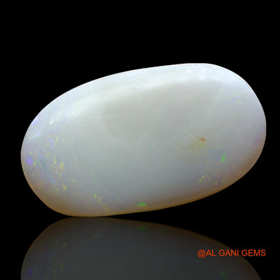 3.00 Cts Natural Australian Fire Opal Loose Gemstone Oval Cabochon 17x10x3 mm AE-512