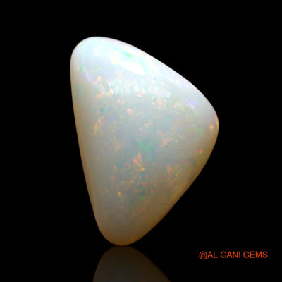 5.00 Cts Natural Australian Fire Opal Trillion Cabochon Loose Gemstone For Jewelry 15x10x6 mm AE-513