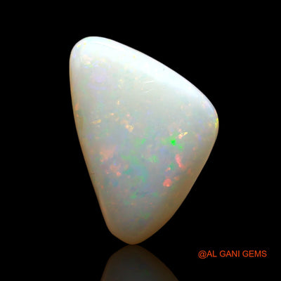 5.00 Cts Natural Australian Fire Opal Trillion Cabochon Loose Gemstone For Jewelry 15x10x6 mm AE-513
