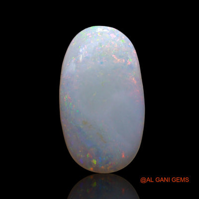 Natural Untreated Fire Opal Loose Gemstone Oval Cabochon From Australia 3.00 Cts 16x9x3 mm AE-514
