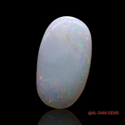 Natural Untreated Fire Opal Loose Gemstone Oval Cabochon From Australia 3.00 Cts 16x9x3 mm AE-514