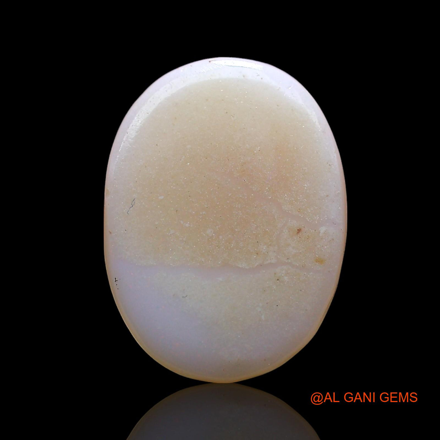 4.00 Cts Natural Australian Fire Opal Oval Cabochon Loose Gemstone For Jewelry 15x11x3 mm AE-515