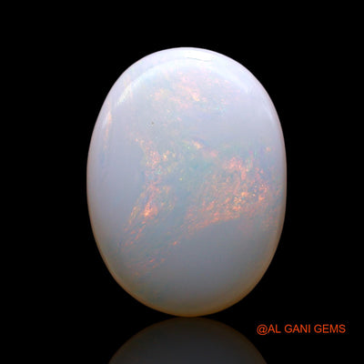 4.00 Cts Natural Australian Fire Opal Oval Cabochon Loose Gemstone For Jewelry 15x11x3 mm AE-515