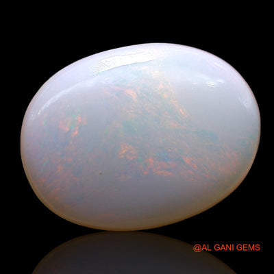 4.00 Cts Natural Australian Fire Opal Oval Cabochon Loose Gemstone For Jewelry 15x11x3 mm AE-515