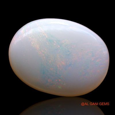 4.00 Cts Natural Australian Fire Opal Oval Cabochon Loose Gemstone For Jewelry 15x11x3 mm AE-515