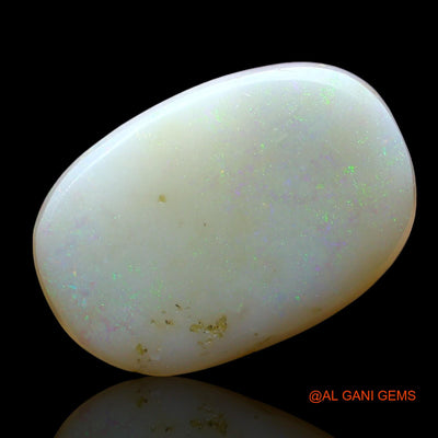 5.00 Cts Natural Australian Fire Opal Loose Gemstone Oval Cabochon 15x10x4 mm AE-516
