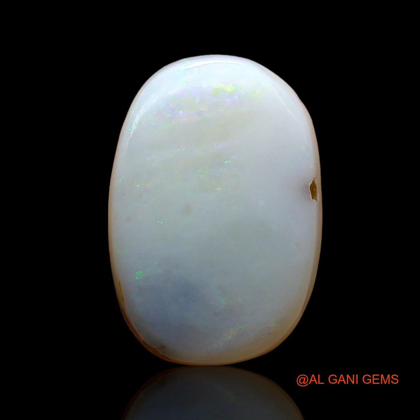 5.00 Cts Natural Australian Fire Opal Loose Gemstone Oval Cabochon 15x10x4 mm AE-516