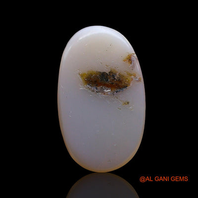 Natural Untreated Fire Opal Loose Gemstone Oval Cabochon From Australia 3.00 Cts 16x9x2 mm AE-520